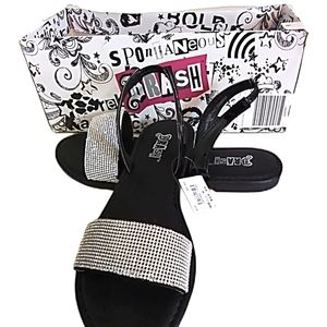 NWT DIAMOND look Brash Zola sandels size Women's 9wide